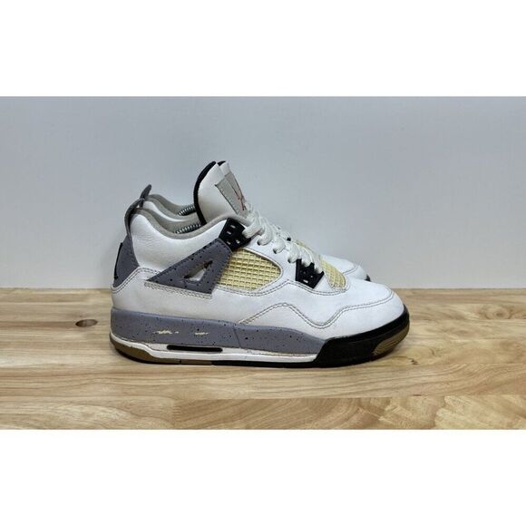Jordan Other - Nike Air Jordan 4 Retro OG White Cement 2012 408452-103 Youth Size 4Y Rare